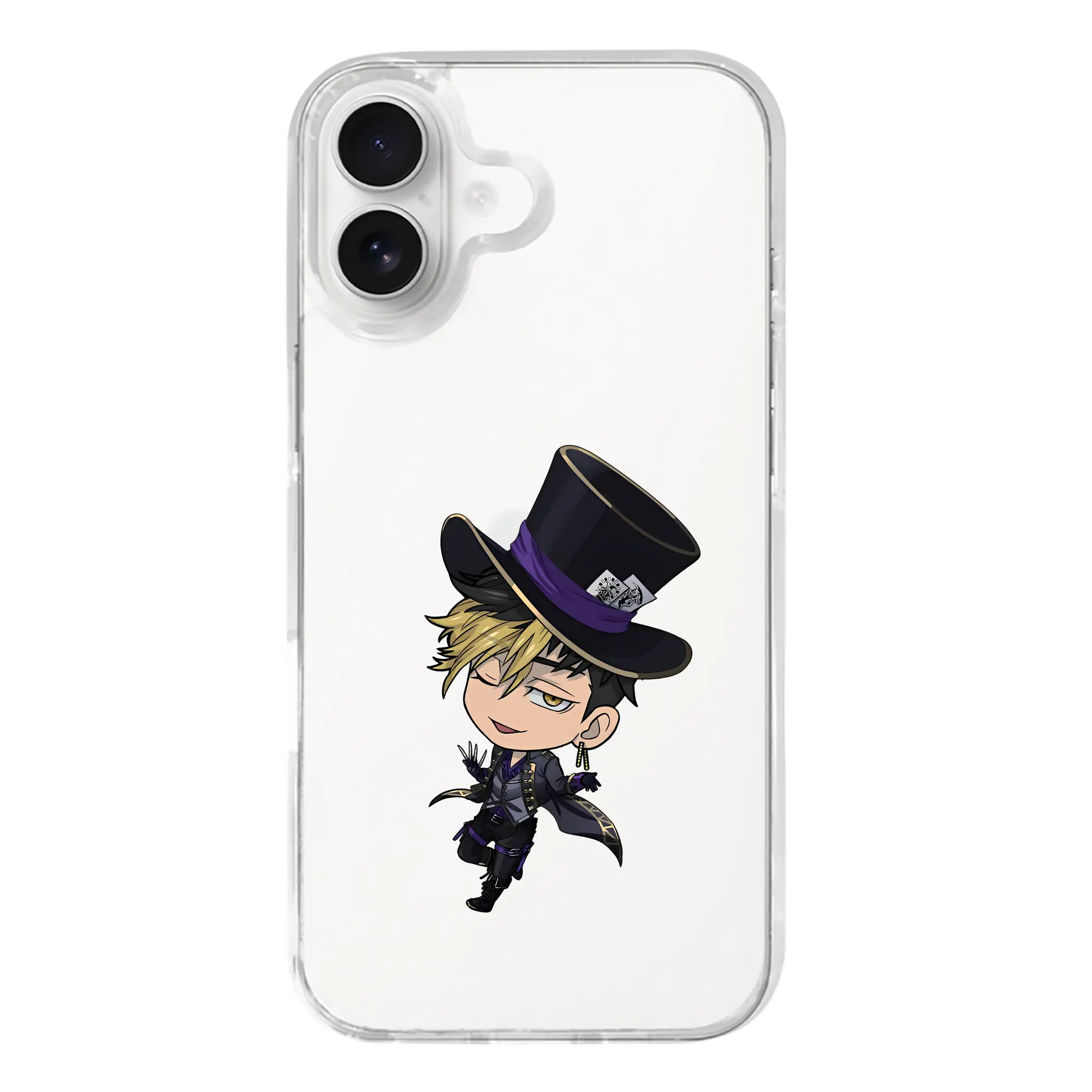 東京リベンジャーズ グッズ,半間修二 - iPhone 17シリーズ 透明スマホケース – 薄型・耐衝撃・精密フィット保護カバー